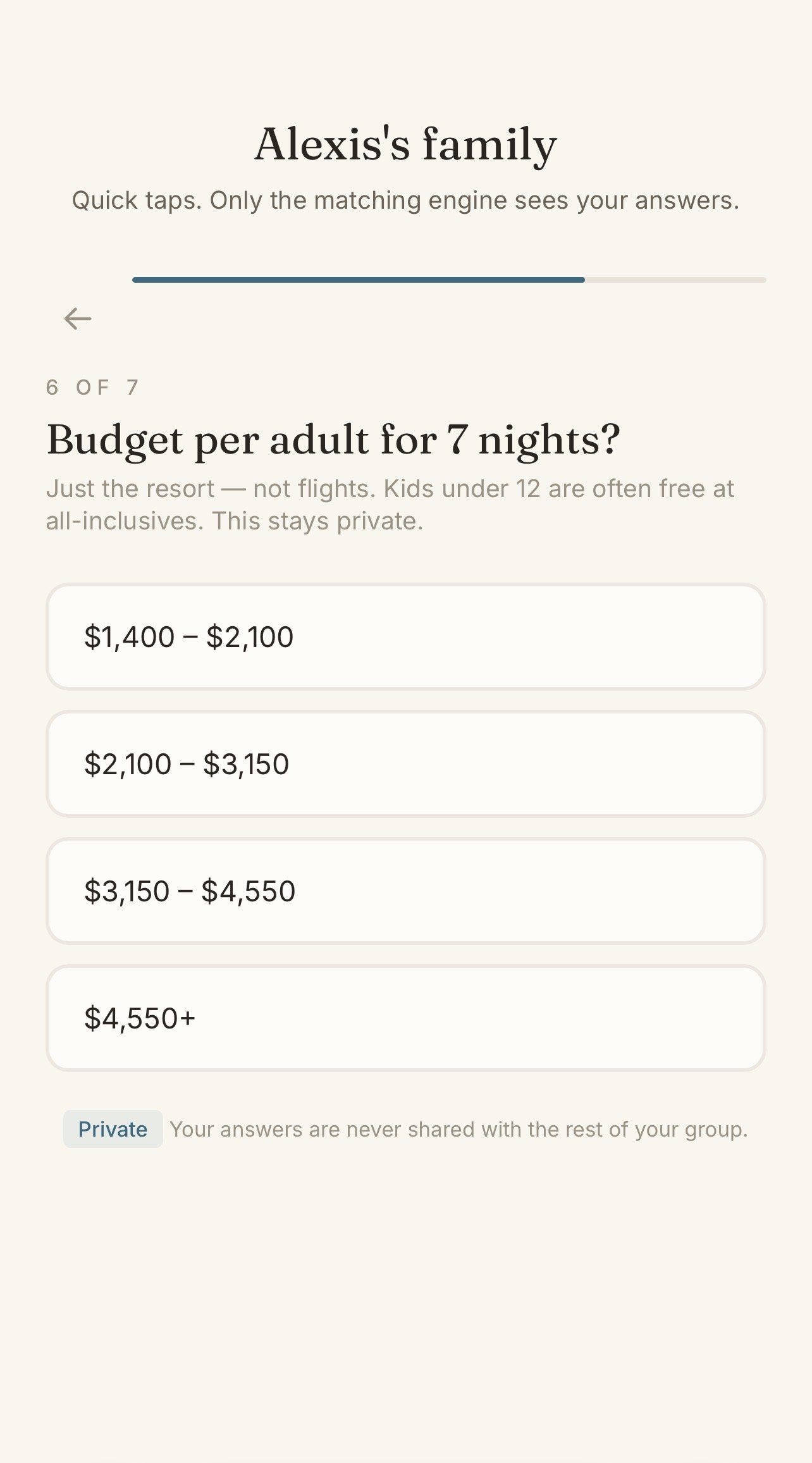 Quiz: budget